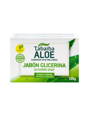 TABAIBALOE JABÓN DE GLICERINA CON ALOE VERA - 125g
