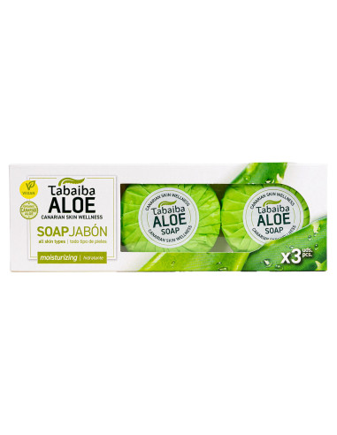 TABAIBALOE ALOE VERA SOAP SET - 3 units of 100 g