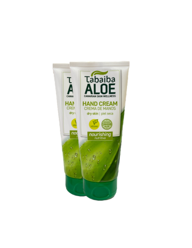 HAND CREAM PACK WITH ALOE VERA - 2 units of 100ml